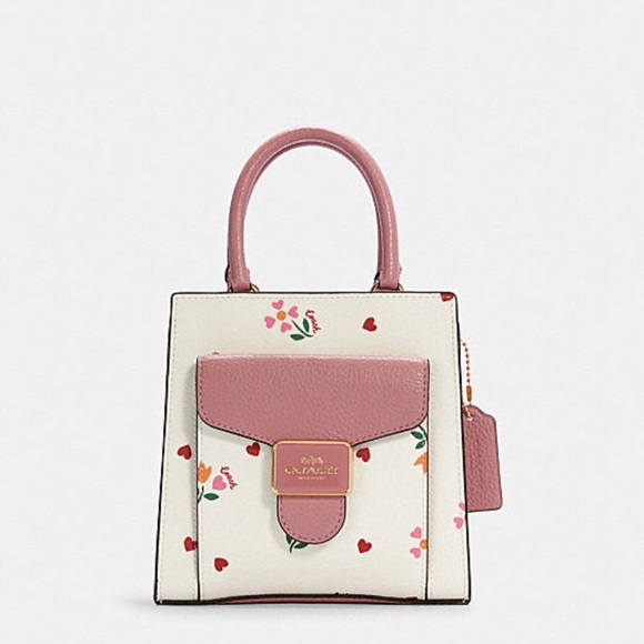 Coach Handbags - Coach Mini Pepper Crossbody With Heart Petal Print NEW ARRIVAL BESTSELLER